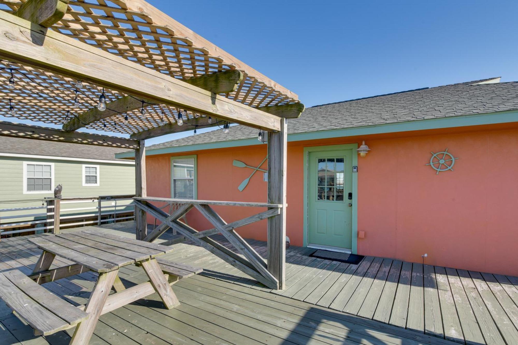 Sunset-View Surfside Beach House Walk To Beach! Exteriör bild