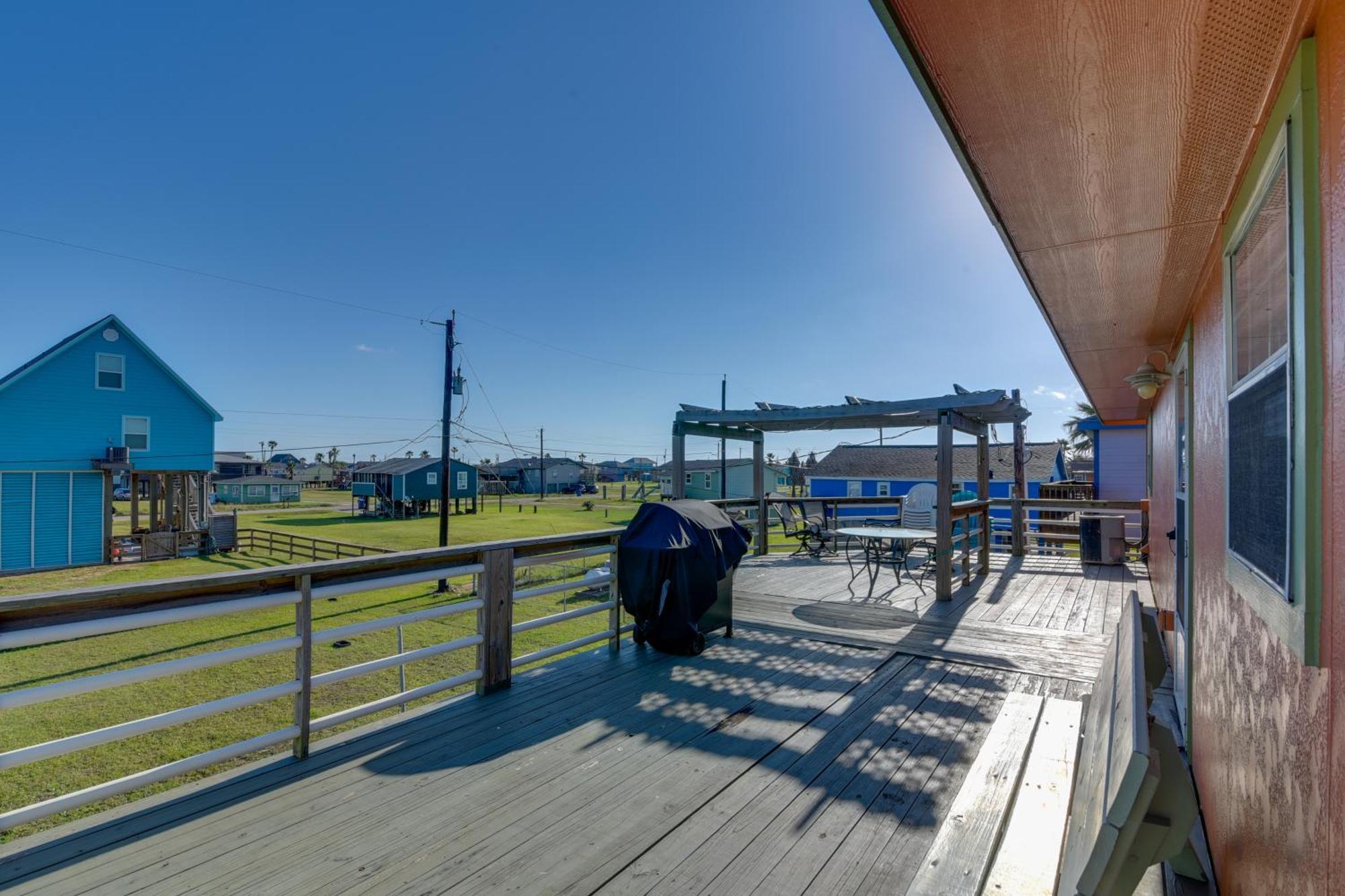 Sunset-View Surfside Beach House Walk To Beach! Exteriör bild